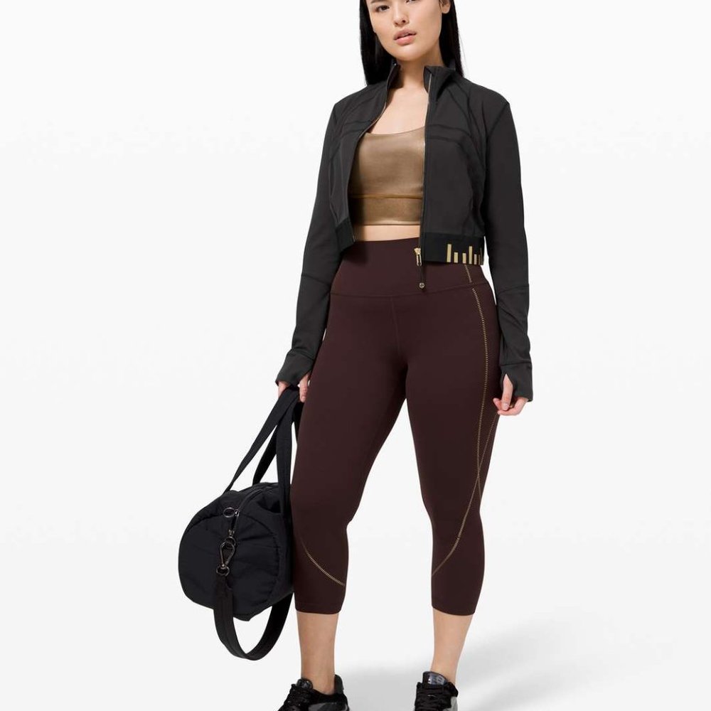 Lululemon Define Jacket Cropped *Gold - Picture 2 of 6